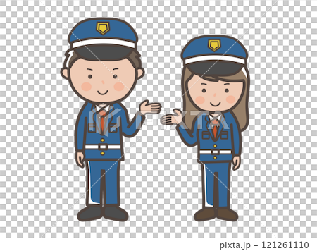 男女保全引導講解全身插畫 男女保全引導講解全身插畫 121261110