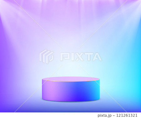 Empty podium or stage with copy space Empty podium or stage with copy space 121261321
