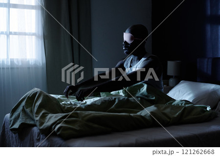 African American man rising out African American man rising out 121262668