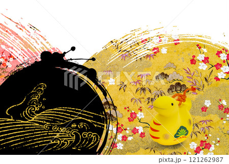 2025年賀状 2025年賀状 121262987