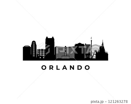 Vector Orlando skyline.  Vector Orlando skyline.  121263278