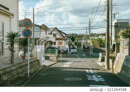 The vintage street, Kamakura, Japan The vintage street, Kamakura, Japan 121264586