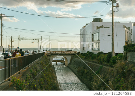 The vintage street, Kamakura, Japan The vintage street, Kamakura, Japan 121264588