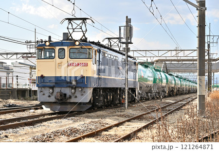 鉄道 JR貨物:EF65-2080 貨物レ 高崎市倉賀野町 鉄道 JR貨物:EF65-2080 貨物レ 高崎市倉賀野町 121264871