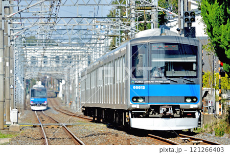 鉄道 私鉄:東武鉄道野田線 60000系 大和田~七里 間 鉄道 私鉄:東武鉄道野田線 60000系 大和田~七里 間 121266403