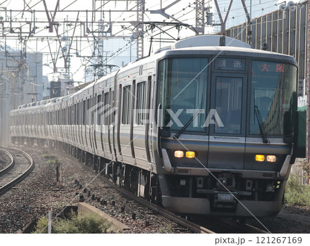 塚本駅を通過する223系回送(大阪行き!?W6) 塚本駅を通過する223系回送(大阪行き!?W6) 121267169
