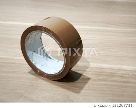 A roll of adhesive tape 121267731