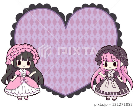 ロリィタの女の子・メッセージ ロリィタの女の子・メッセージ 121271855