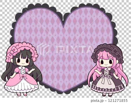ロリィタの女の子・メッセージ ロリィタの女の子・メッセージ 121271855