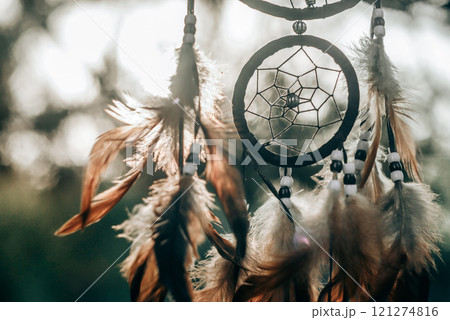 Dream catcher, american native spiritual bohemian talisman 121274816