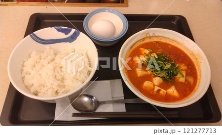 松屋の牛豆腐チゲセット 松屋の牛豆腐チゲセット 121277713