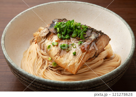 焼き鯖そうめん 121278628
