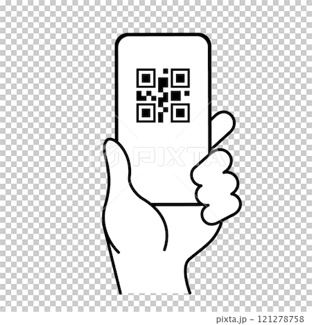 スマホでキャッシュレス決済 スマホでキャッシュレス決済 121278758