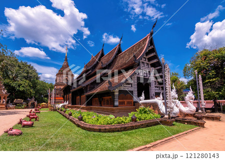 Lokmolee Temple is a Buddhist in Chiang Mai, Thailand. Lokmolee Temple is a Buddhist in Chiang Mai, Thailand. 121280143