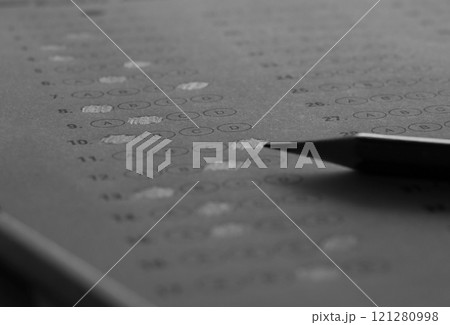 black and white bubble answer sheet black and white bubble answer sheet 121280998