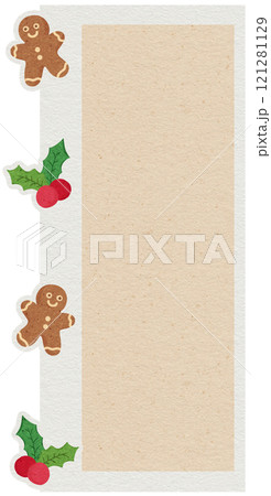 Christmas themed bookmarks 121281129