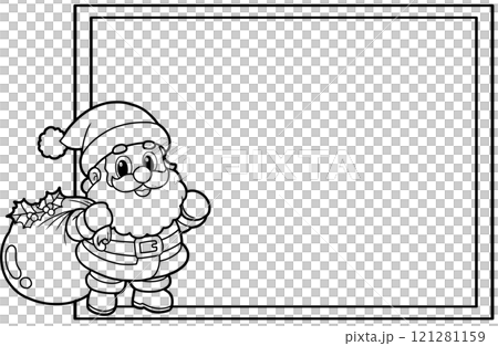 Christmas Coloring Text Box 121281159