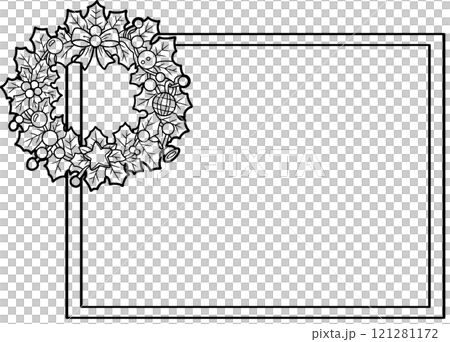 Christmas Coloring Text Box 121281172