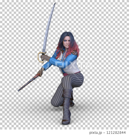 女性戦士 121282844