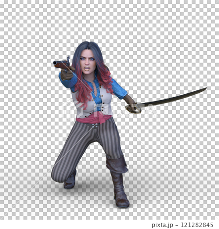 女性戦士 121282845