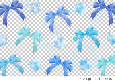 絲帶和星星 121283630