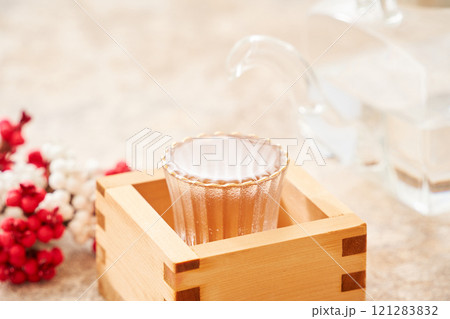 日本酒 お正月イメージ 日本酒 お正月イメージ 121283832