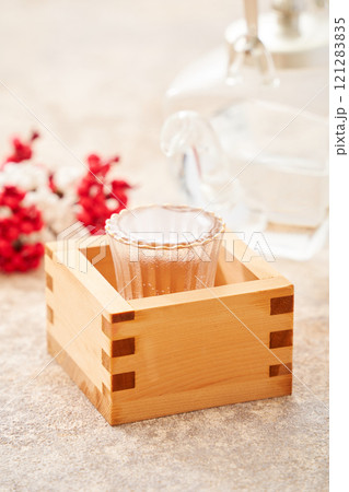 日本酒　お正月イメージ 121283835