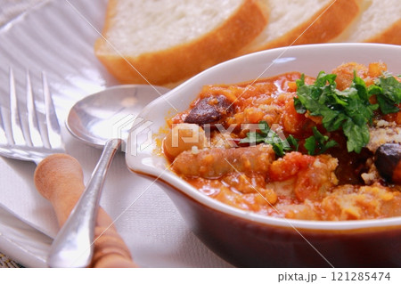 豚モツのトマト煮込み トリッパ風 豚モツのトマト煮込み トリッパ風 121285474