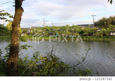 篠山城　お堀　兵庫県　史跡 121287182