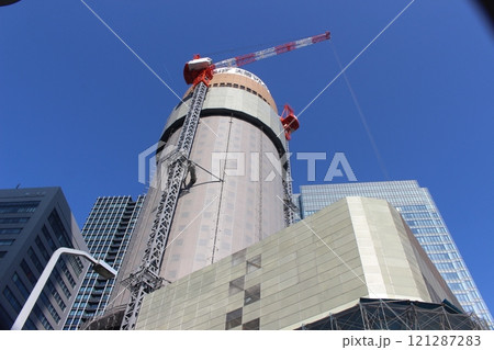 梅田再開発 丸ビル 大阪市 市街地 梅田再開発 丸ビル 大阪市 市街地 121287283