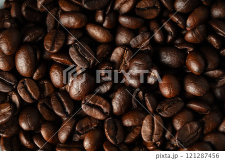 coffee beans 121287456