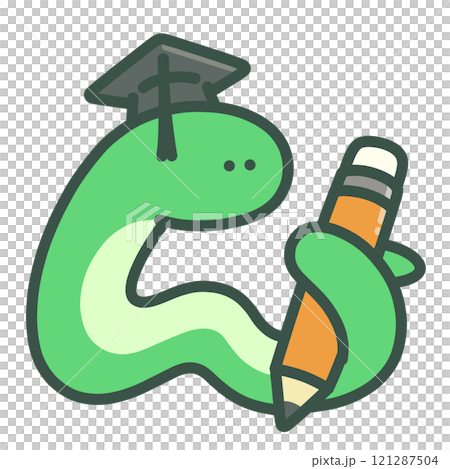 With a Snake - Pencil 2 With a Snake - Pencil 2 121287504
