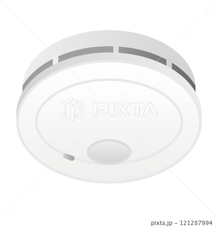 シンプルなイラスト_火災警報器 シンプルなイラスト_火災警報器 121287994