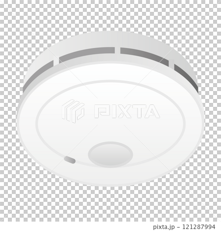 シンプルなイラスト_火災警報器 シンプルなイラスト_火災警報器 121287994