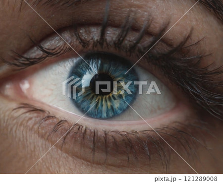 female eye close up 121289008