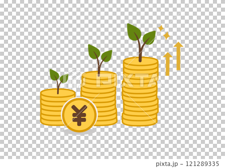 透過成功的資產管理增加資金的例證 121289335