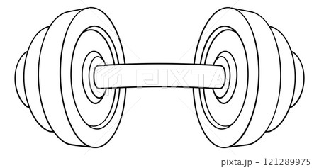 Dumb Bell Gym Weight Weightlifting Dumbbell Icon Dumb Bell Gym Weight Weightlifting Dumbbell Icon 121289975