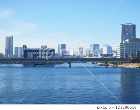 夢の島大橋から見る東京景観|東雲・豊洲・潮見 夢の島大橋から見る東京景観|東雲・豊洲・潮見 121290019