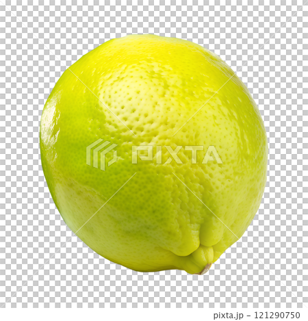 Lemon on an isolated background, easy to use in any decoration Lemon on an isolated background, easy to use in any decoration 121290750