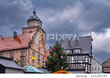 Main square of Alsfeld, Germany 121293145