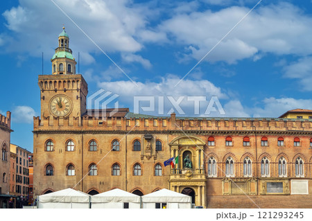 Palazzo d'Accursio, Bologna, Italy 121293245