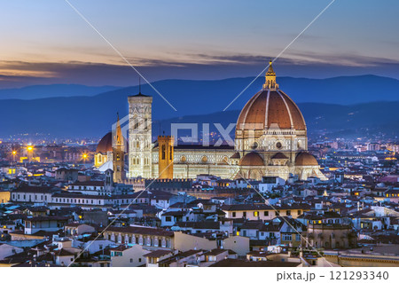 View of Florence Cathedral, Italy 121293340