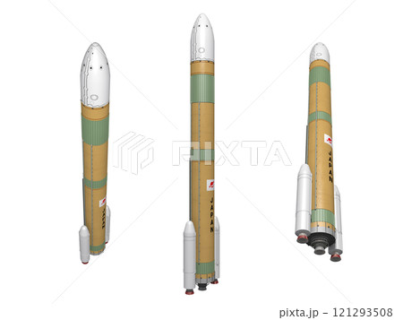 ロケット　斜め　アルファ付き 121293508