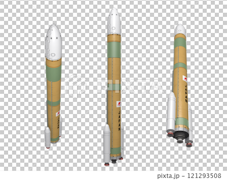ロケット　斜め　アルファ付き 121293508