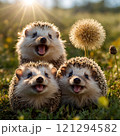 ハリネズミの画像 121294582