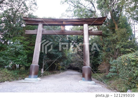 大津市近江大津宮 近江神宮一の鳥居 大津市近江大津宮 近江神宮一の鳥居 121295010