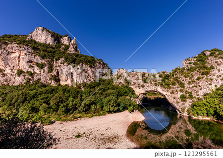 Great canyon of the Ardeche, Cevennes, France Great canyon of the Ardeche, Cevennes, France 121295561