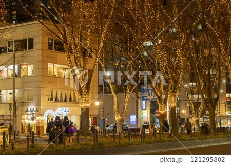 2024 SENDAI光のページェントのイルミネーション　宮城県仙台市 121295802