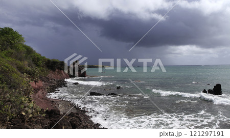 landscape of Martinique island, french west indies landscape of Martinique island, french west indies 121297191