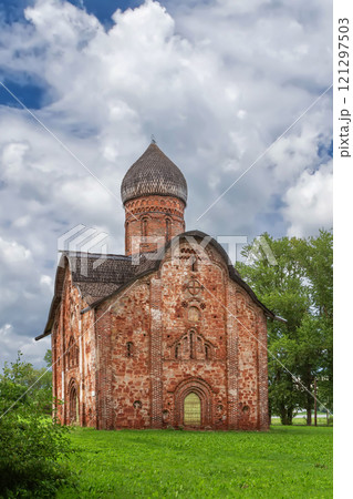 Church of Peter and Paul in Kozhevniki, Novgorod, Russia Church of Peter and Paul in Kozhevniki, Novgorod, Russia 121297503